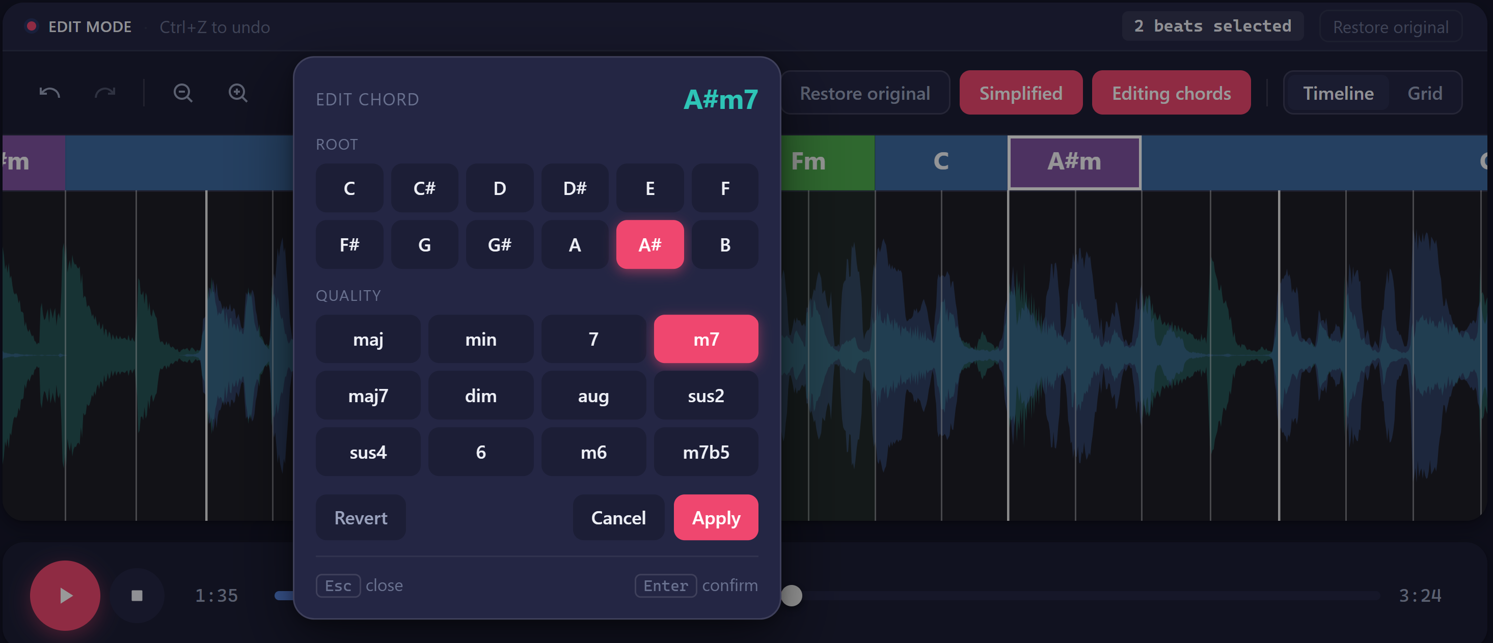 Chord picker